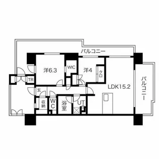 ローレルアイ上前津【4階】の間取り