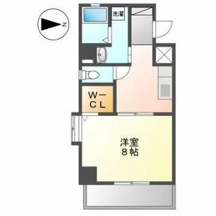 プロビデンス栄南【3階】の間取り