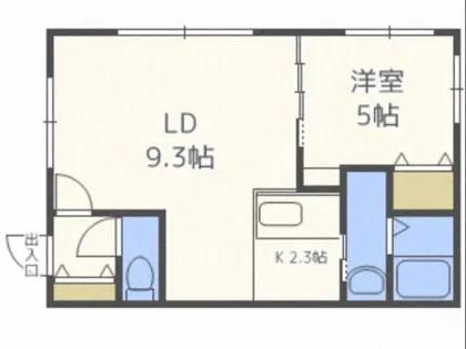interiore【4階】の間取り