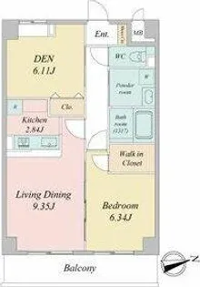 GRANDUKE松原【13階】の間取り