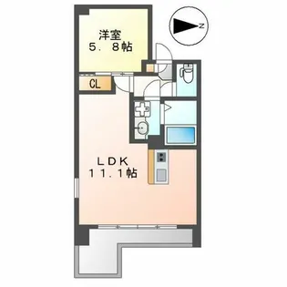 パールコートⅡ【10階】の間取り