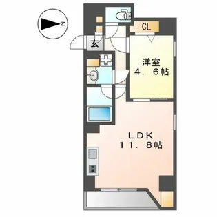 パールコートⅡ【6階】の間取り