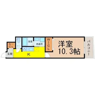 Napartment(Nアパートメント)【2階】の間取り