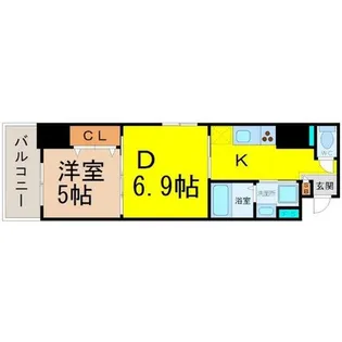 カトルセゾン金山【8階】の間取り