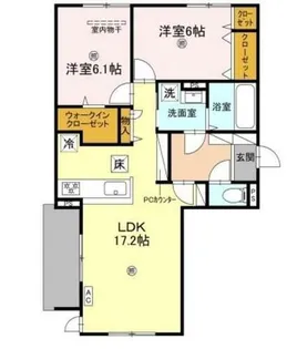 casa.FILANTE V【1階】の間取り