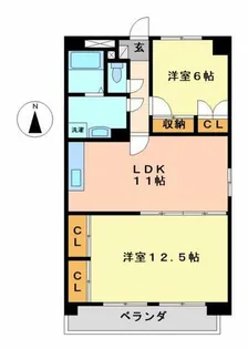 グレイスコート千代田【901号室】の間取り