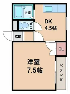ピースフルハウス【2階】の間取り
