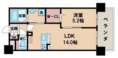 PARTIR【4階】の間取り