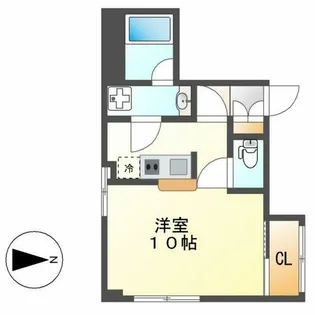 ロイヤルノダ【201号室】の間取り