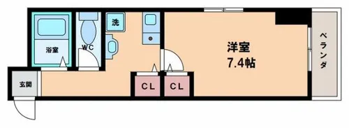 リアライズあびこ【5階】の間取り