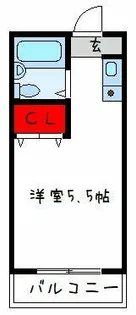 ライラックレインボー北木の本【3階】の間取り