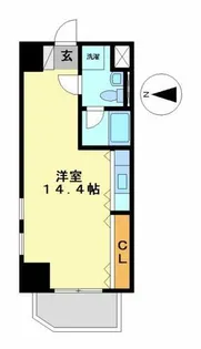 ベレーサ名駅ウエスト【9階】の間取り
