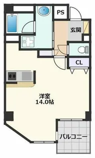 アクティス長野東【3階】の間取り