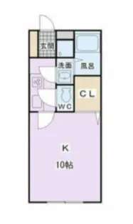 ファランドール【201号室】の間取り