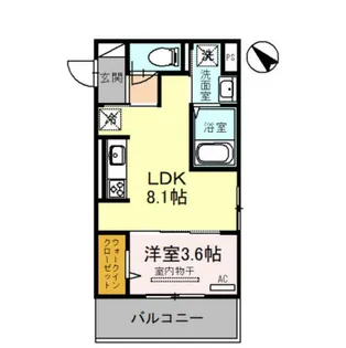 Cozy Cote 上鳥羽【3階】の間取り