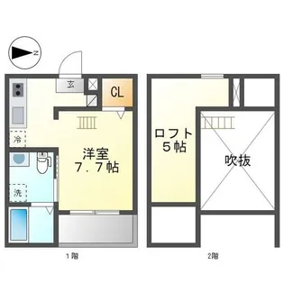 ラウレアハイツ【2階】の間取り