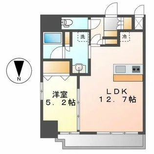 スプランディッド大須門前町【1503号室】の間取り
