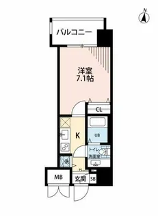 サヴォイフェアリーパーク【9階】の間取り
