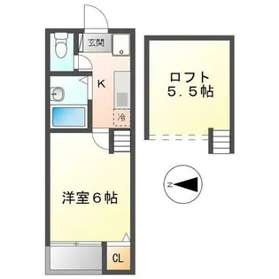 ヴィアトール【101号室】の間取り