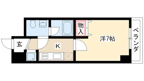 プロシード金山【5階】の間取り