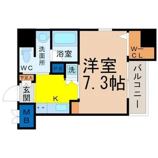 アビタシオン今池パルク【6階】の間取り