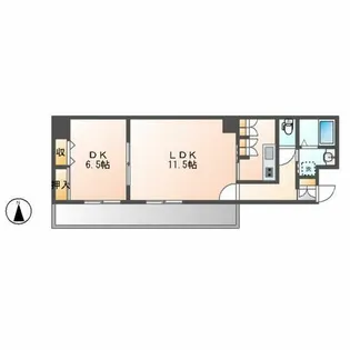 L.A上前津【10階】の間取り