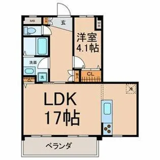 マルシェ ・【2階】の間取り
