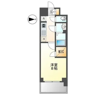 プレサンスNAGOYAファスト【5階】の間取り