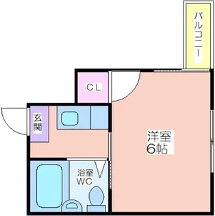 メイプルリーフ天神ノ森【1階】の間取り