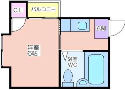 メイプルリーフ天神ノ森【1階】の間取り