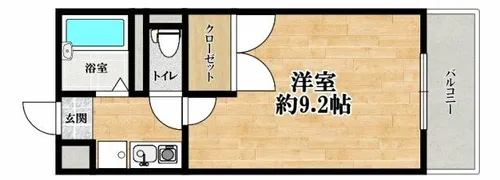 メゾンフェリシア沢田【2階】の間取り