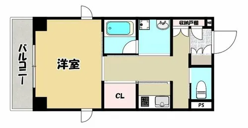 サンライズSC【8階】の間取り