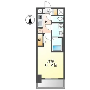 S-RESIDENCE庄内通【1003号室】の間取り