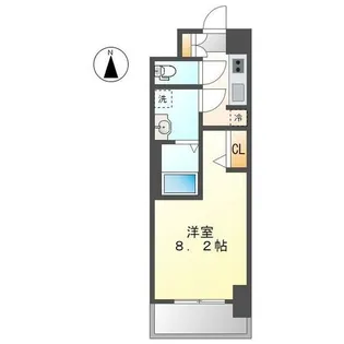 S-RESIDENCE庄内通【1004号室】の間取り