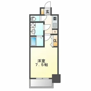 S-RESIDENCE上飯田駅前【1006号室】の間取り