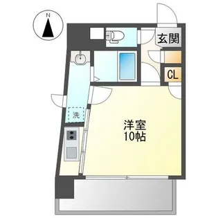 THE DOORS【702号室】の間取り