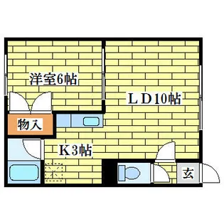 さくらハイツⅡ【202号室】の間取り