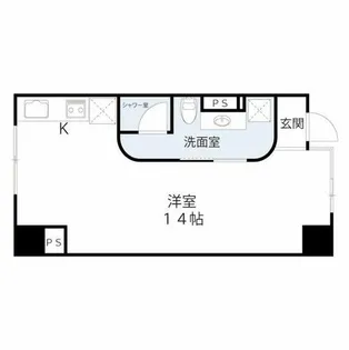 森之宮スカイガーデンハウス【5階】の間取り