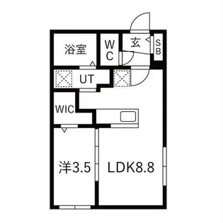 ONE-soen【1階】の間取り