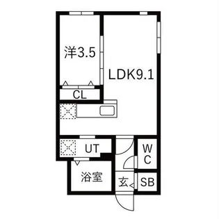 Estalion Soen【3階】の間取り