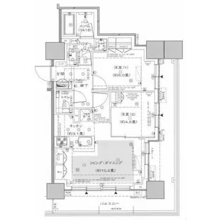 シティタワー札幌【11階】の間取り