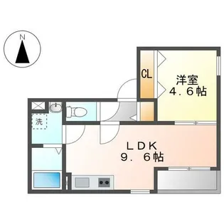 メルヴェイユ大日【303号室】の間取り