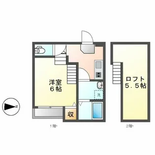 レンガース I【1階】の間取り