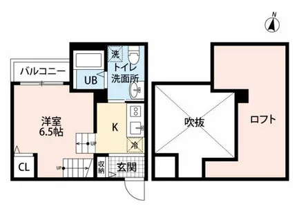 ネオグランツ【1階】の間取り