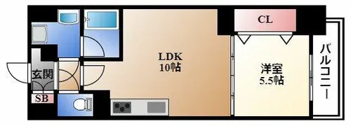 プラチナム【2階】の間取り