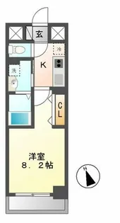 エルスタンザ千代田【502号室】の間取り