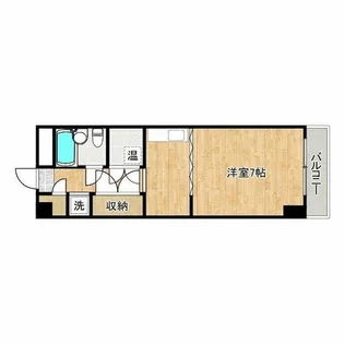 ハイツオオタニ【5階】の間取り