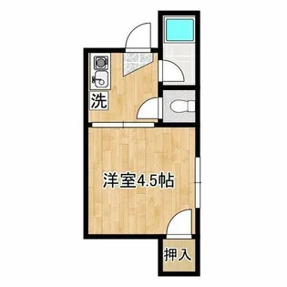 ビラ長居【5階】の間取り