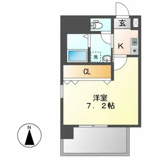アスティ千種【301号室】の間取り