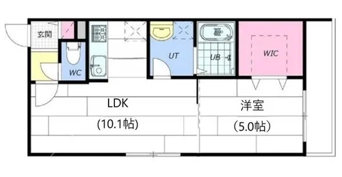 Giulietta【4階】の間取り